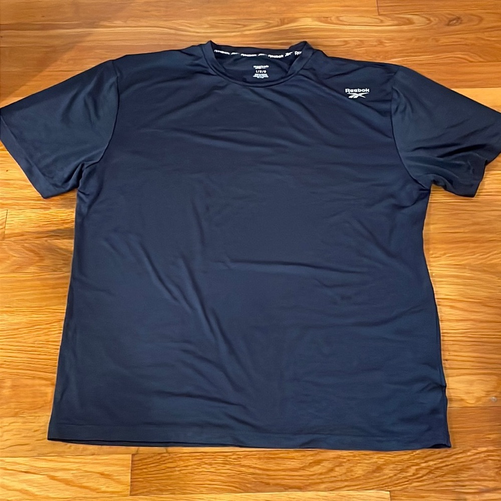 Men’s Reebok Navy Short Sleeve T Shirt